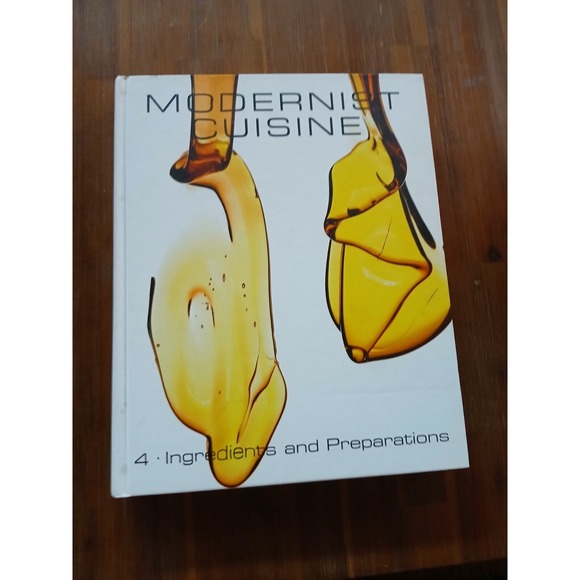 The Unbranded Brand Other - Modernist Cuisine Book 4 Ingredients and‎ Preparations First Edition 2011